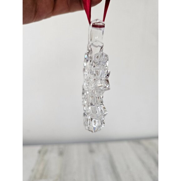 Waterford snowflake snowstar Crystal ornament Xmas tree - Picture 2 of 7